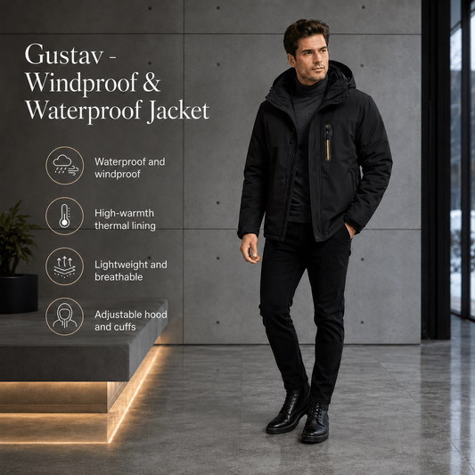Gustav - Windbreaker and Waterproof Jacket